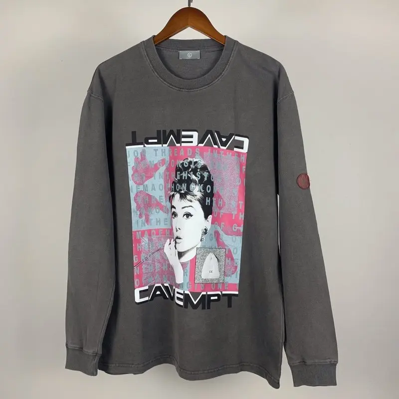 19SS c. E Cav Empt толстовки для мужчин и женщин уличная одежда наивысшего качества 1:1 кавепт Толстовка kanye west хип хоп пуловер