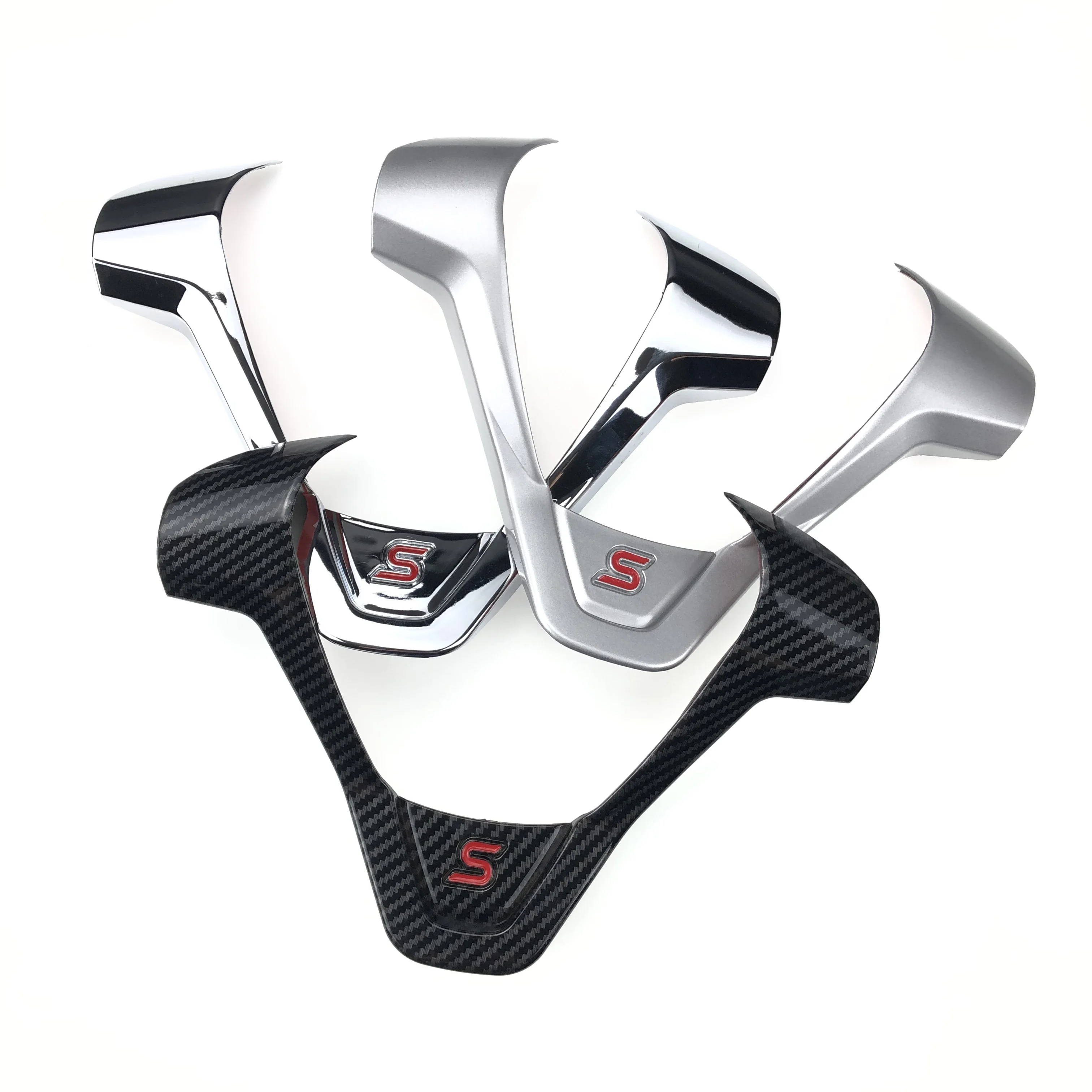 Per Ford Fiesta Mk7 Ecosport Figo B-Max Ka + Corriere Accessori Auto Coprivolante Adesivo Decorativo Refit