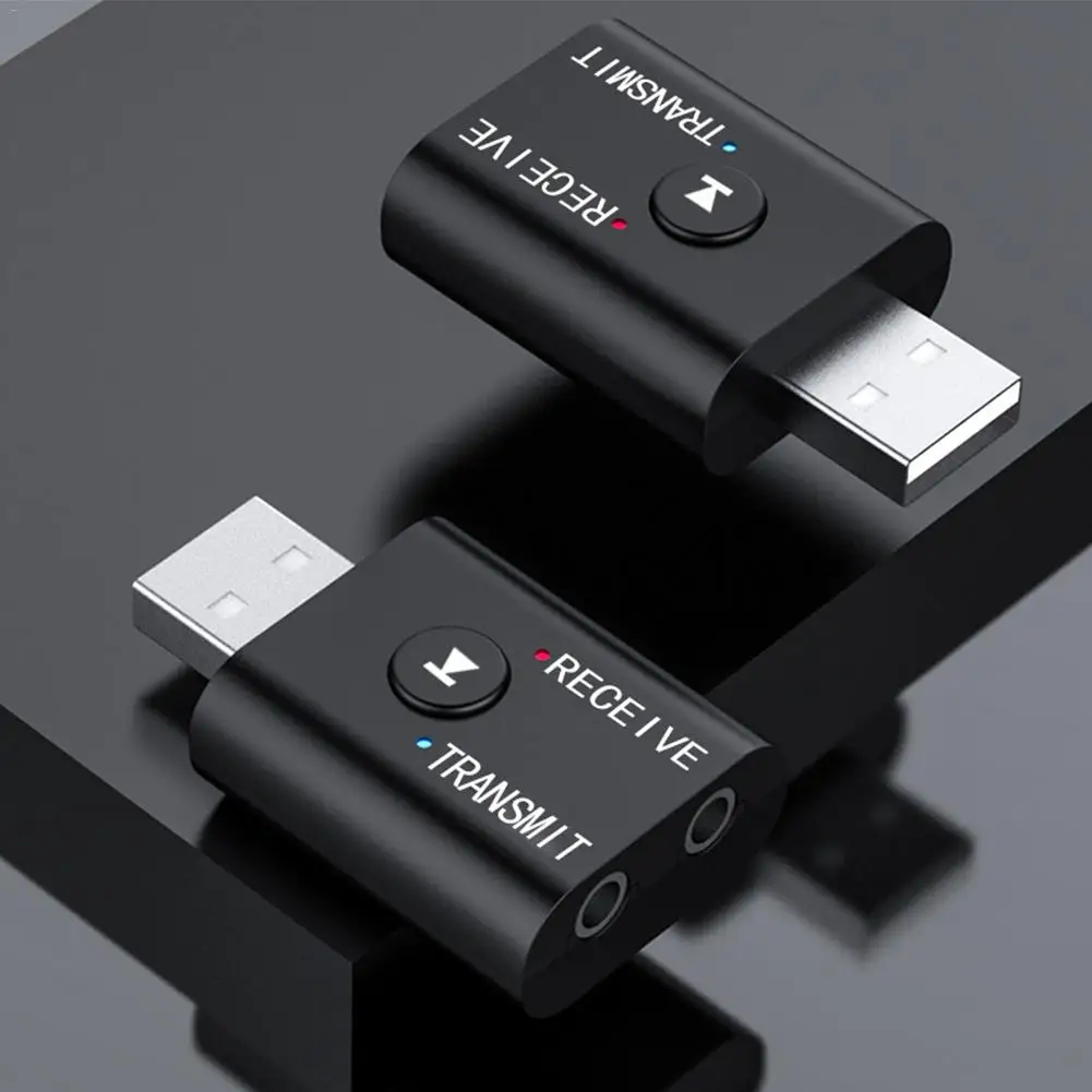 USB Bluetooth 5,0 адаптер аудио передатчик Bluetooth приемник мини стерео Bluetooth ключ беспроводной адаптер для компьютера ПК Lap