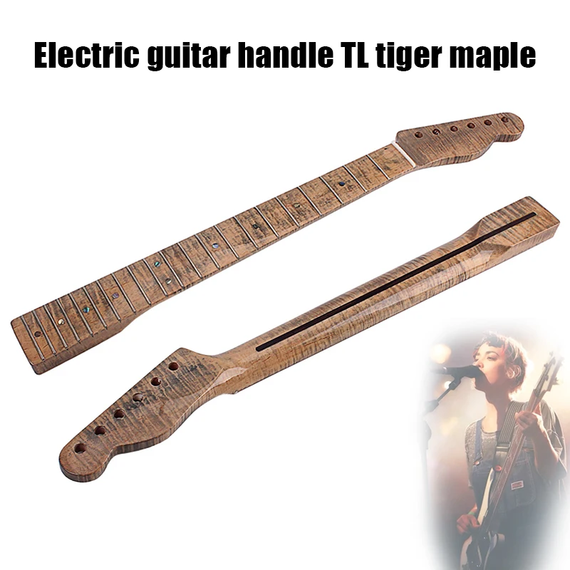 

Newly Electric Guitar Neck Wooden 21 Fret Musical Instrument Replacement Durable Accessories S66