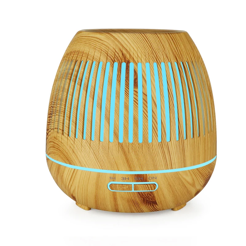 Essential Oil Diffuser, 400Ml Humidifier Hollow Luminous Humidifier