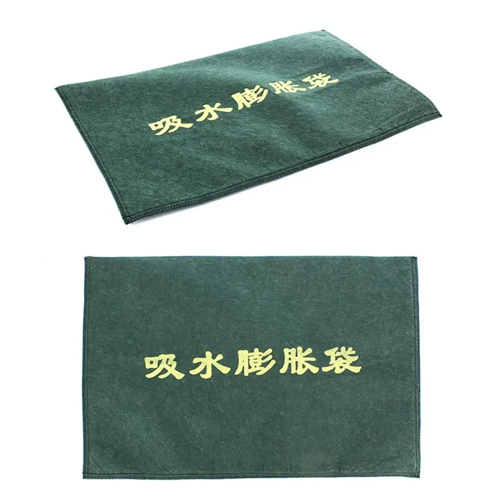 

1pc Flood Control Sandbags Auto Water Absorbing Self-absorbent Expansion Sandbag Special Water-absorbent Sack For Flood Control