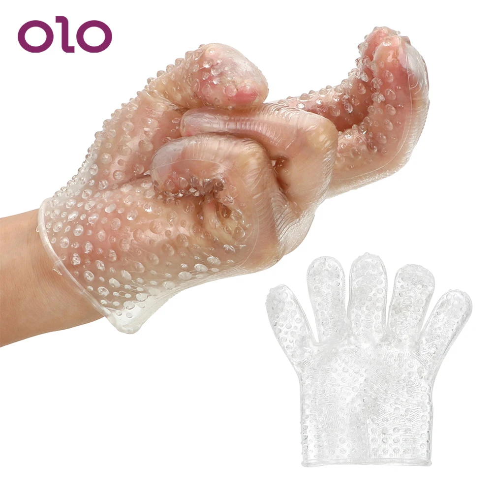 Перчатки для флирта и стимуляции клитора взрослых товары женской мастурбации