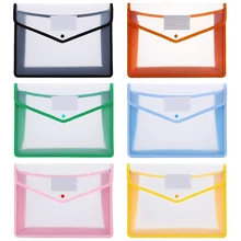 Plastic A4 File Folders Large Capacity Wallet Document Bag Popper Wallet Envelope Folders for Office Home School Travel pvc bag Filing Products Plastic A4 File Folders Large Capacity Wallet Document Bag Popper Wallet Envelope Folders for Office Home School Travel pvc bag Filing Products