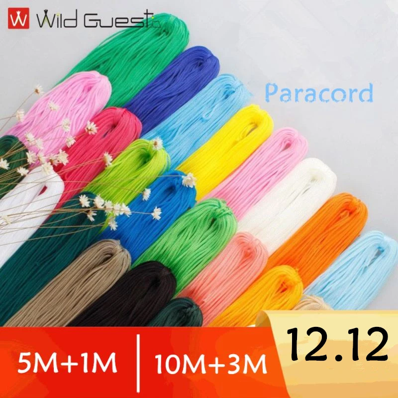 Паракорд диаметром 2 мм для выживания парашютный шнур кемпинга скалолазания