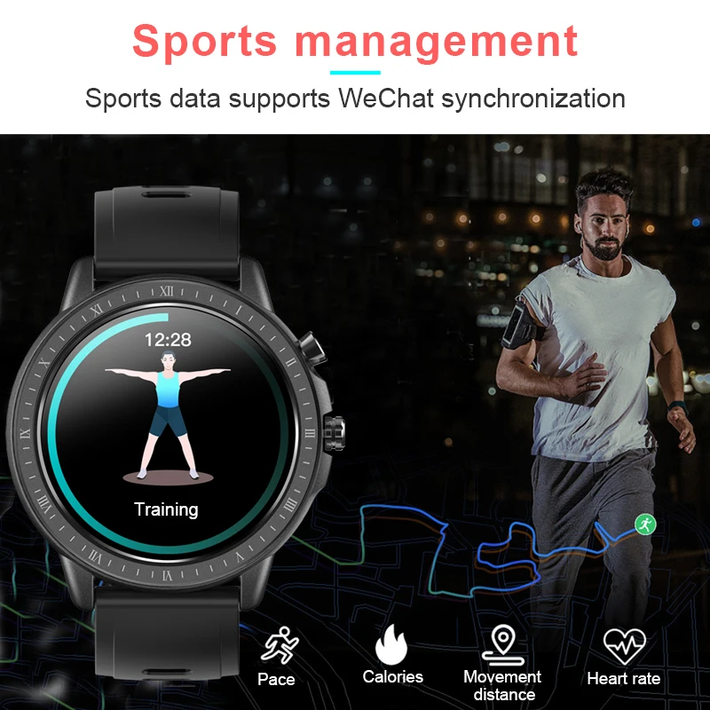 2020 SANLEPUS Global Version Smart Watch IP67 Waterproof Smartwatch Men Women Fitness Bracelet Band For Android iPhone xiaomi