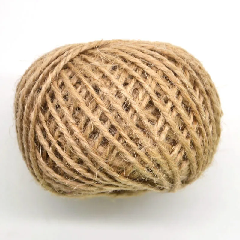 30m rope 10 шт. мини-подарочная коробка для конфет на подушку, свадебные подарочные коробки из крафт-бумаги, вечерние подарочные коробки, упаковка для рождественской свадебной вечеринки - Цвет: 30m rope
