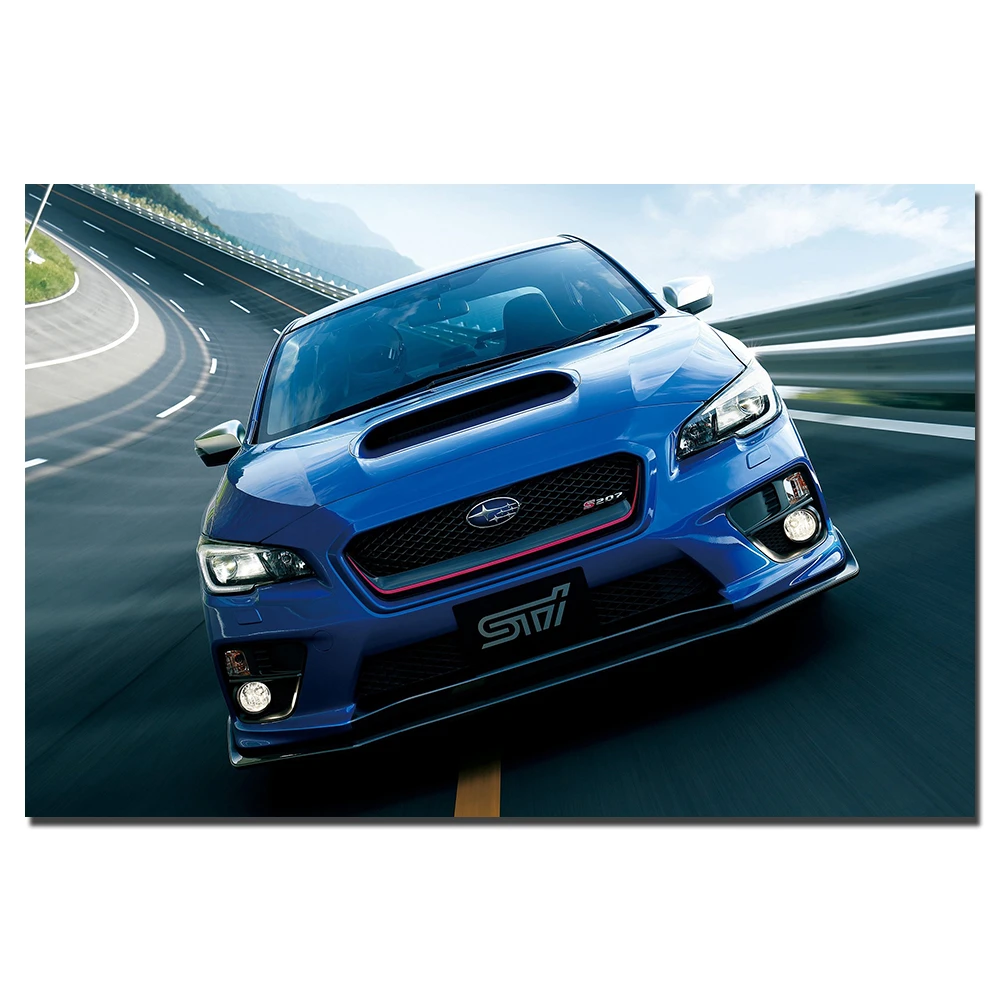 スバルwrxスーパーカー 装飾用の壁画 芸術的なキャンバスの壁紙 絵画 書道 Aliexpress スバルwrxスーパーカー 装飾用の壁画 芸術的なキャンバスの壁紙 絵画 書道 Aliexpress