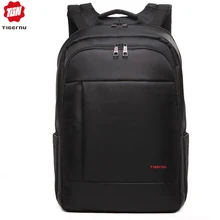 Tigernu 14 17 дюймов Anti theft Женщины Мужчины Рюкзаки Водонепроницаемый Нейлоновый Классический Досуг Студент Школьная сумка для Подростков Мальчиков