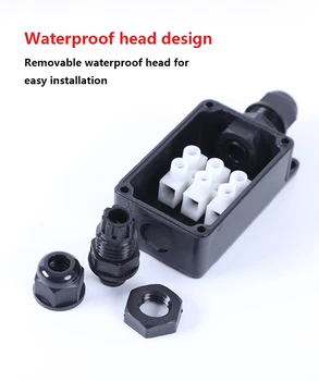 

Waterproof Junction Box IP66 Waterproof Grade UV Terminal Junction Box Dustproof Junction Box