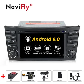 

NaviFly IPS Screen DSP Android9.0 Car Multimedia GPS Navigator for Mercedes Benz E-class W211 E200 E220 E300 E350 E240 E270 E280