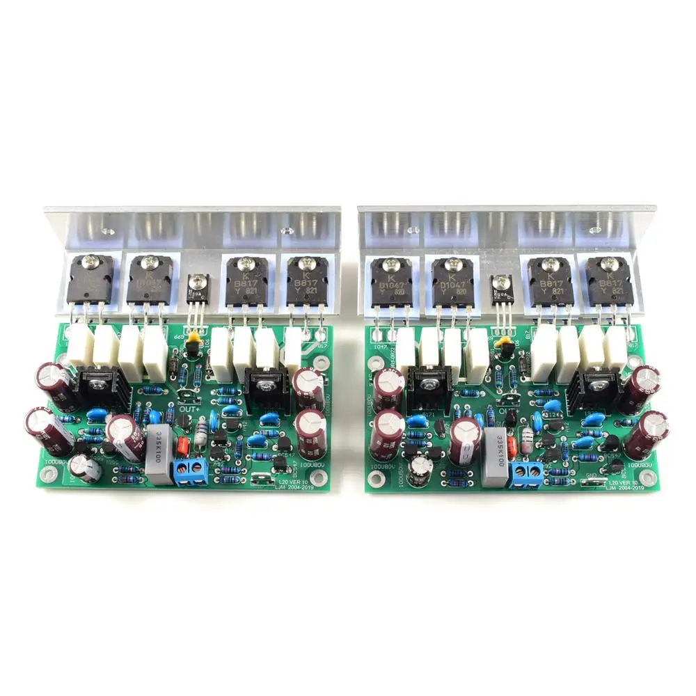L20 Audio power amplifier 2pcs 350W+350W AMP assembled BOARD 2channel AMAZING 