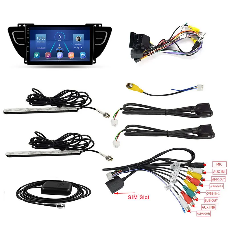 EKIY 8Core 4G DSP Android 9.0 For Geely Atlas NL-3 2016 - 2020 Car Radio Multimedia Player GPS Navigation Stereo Head Unit FM BT