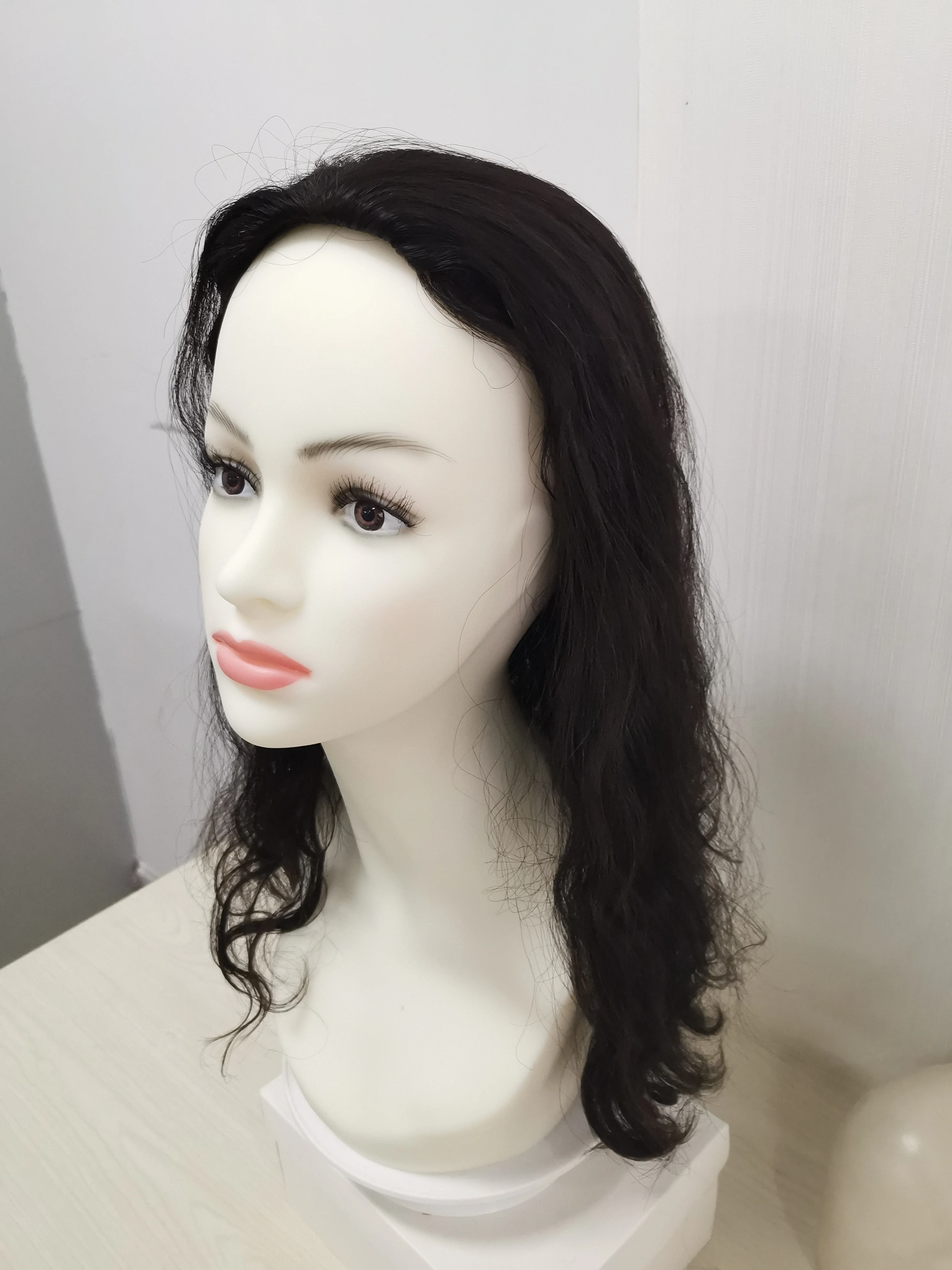 Alishevy fineseuropean virgin hair машина сделанная Топпер, кусок волос иудейские волосы kippah осень Топпер