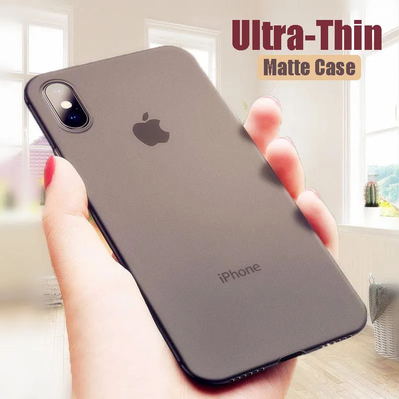 

Luxury 0.22mm Ultra Thin Soft Case For IPhone X XS Max XR Full Shockproof Cover For IPhone XS Max XR X Silicone Protective Cases