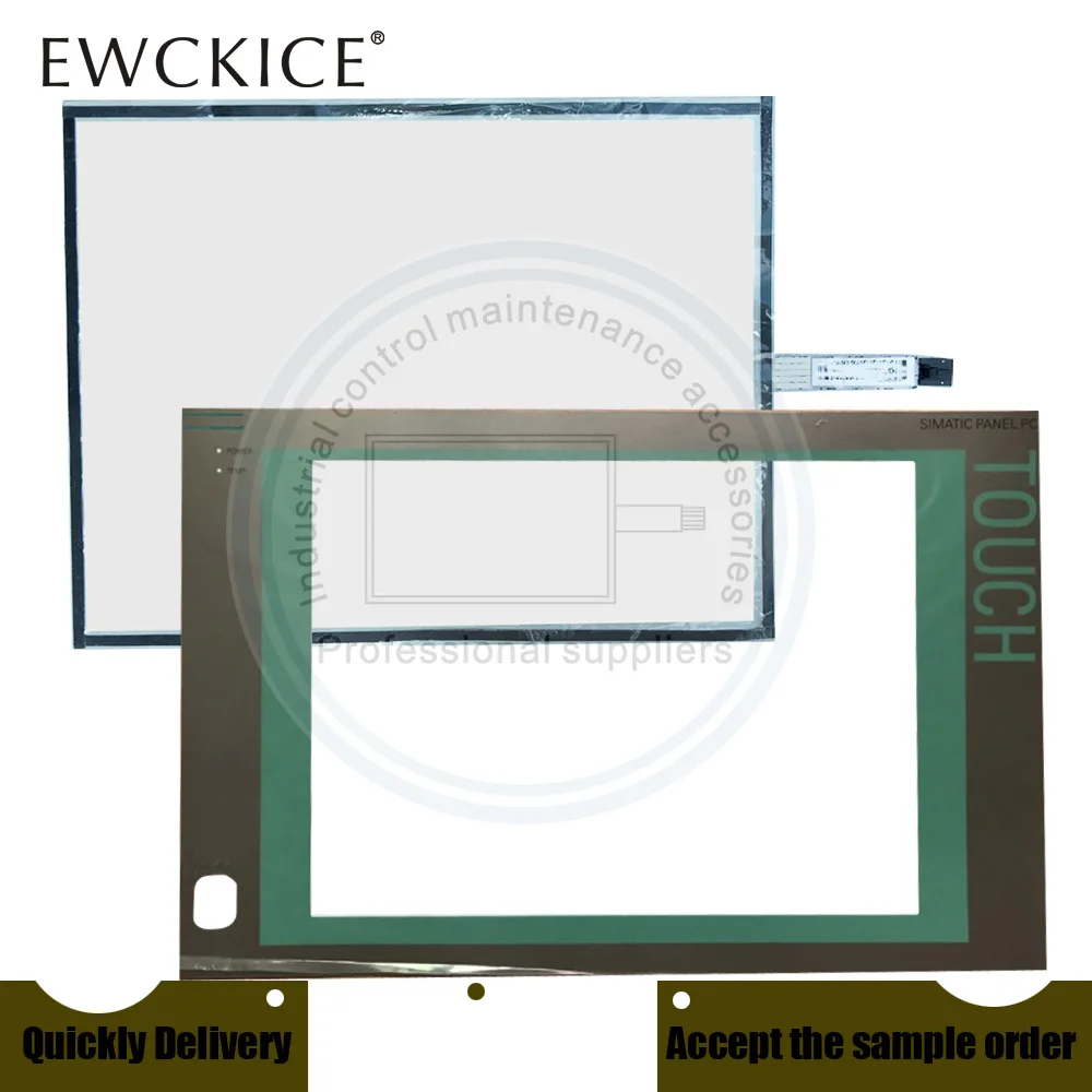 Новый 6AV7885-2AA10-1DA8 системы визуализации simatic HMI IPC577C 6AV7 885-2AA10-1DA8 HMI plc сенсорный экран и передняя этикетка Сенсорная панель и фронтальная