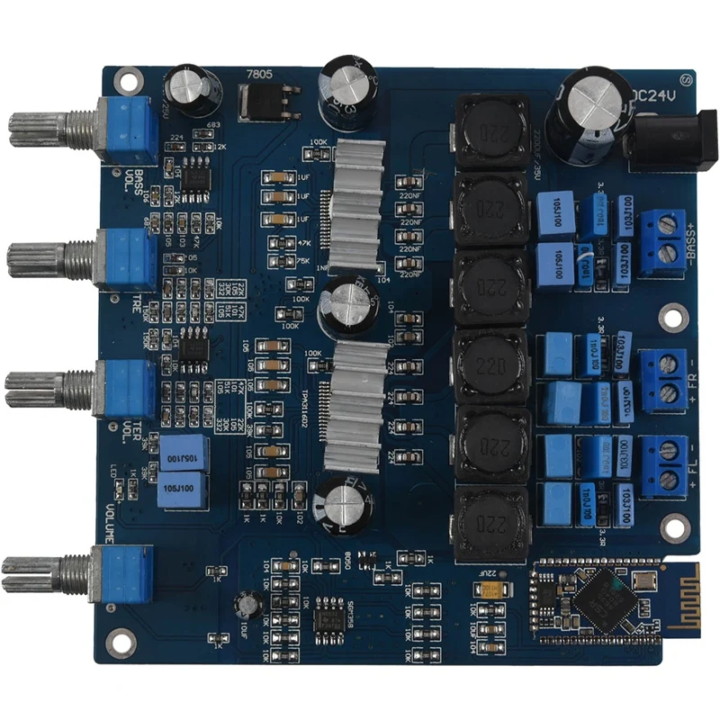 TPA3116 2,1 50WX2+ 100 Вт+ Bluetooth класса D усилитель мощности завершенная плата