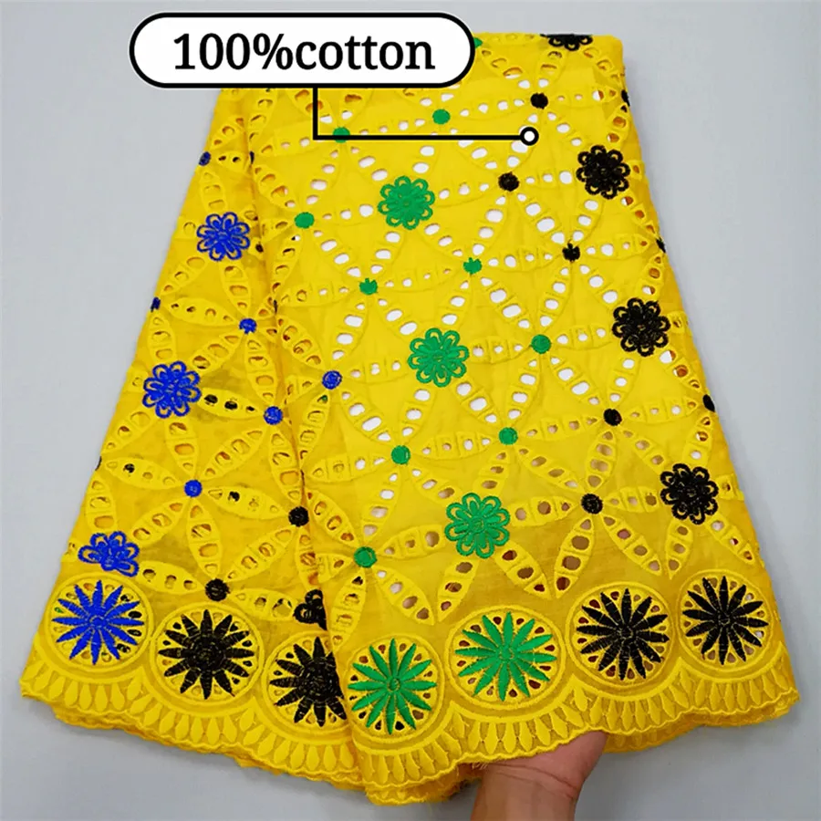 Швейцарская кружевная ткань, хлопок, Suisse, сухая кружевная ткань, высокое качество, ткань из Дубая швейцарская вуаль, кружево в швейцарском стиле, 5 ярдов/партия