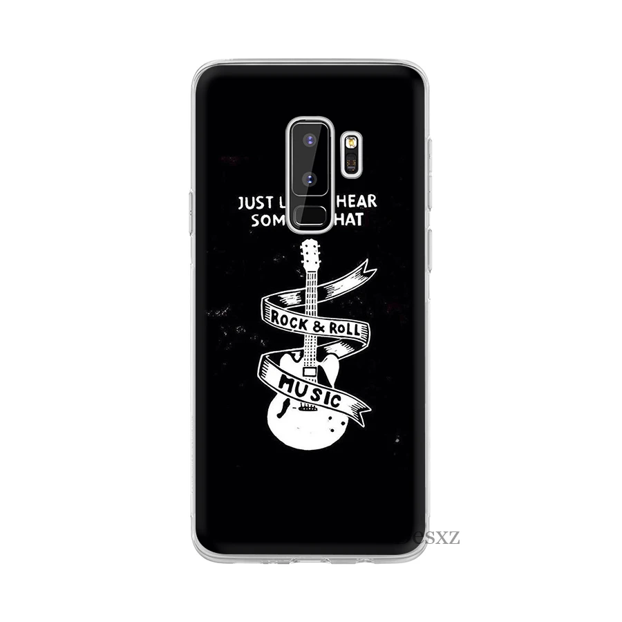 Gerleek силиконовый чехол для телефона в стиле «панк-рок» для samsung M10 M20 M30 M40 S7 край S10 S10E S8 S9 Plus Note 8 9 крышка