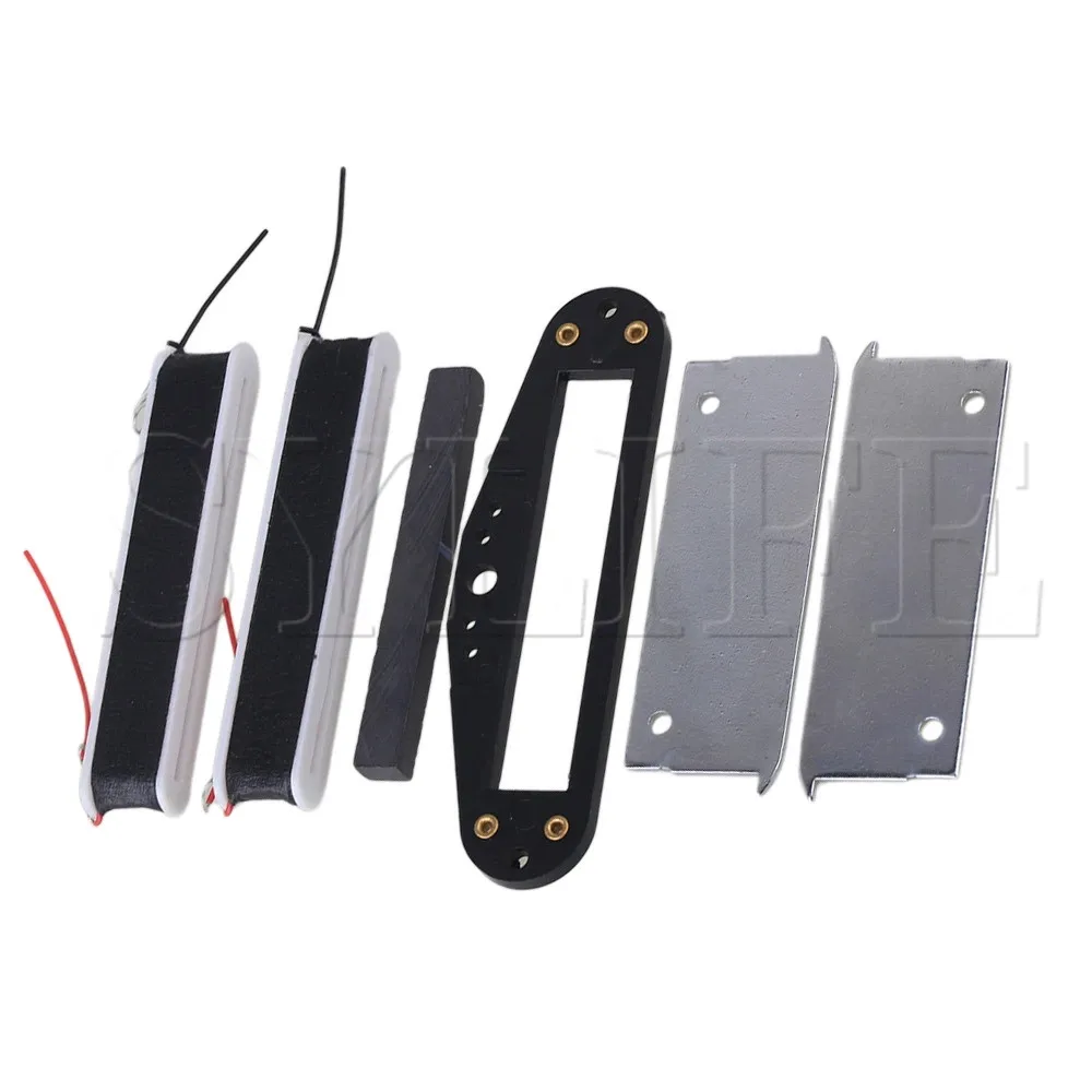 

Double Coil Electric Guitar Pickups Baseplate with Bar Magnet Iron Sheet