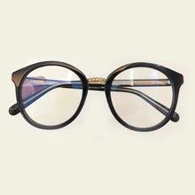 Круглые оптические очки высокого качества оправа для очков с упаковочной коробкой Oculos новые женские очки ретро оправа