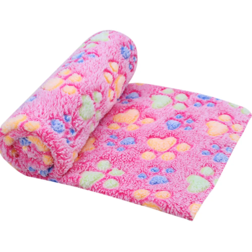 Hot Pink OUNEED, симпатичное полотенце в виде собачьей лапы, модное полотенце для собак, кошек, для уборки, для домашних животных, грязная лапа, ковер, высокое всасывание, полотенце, коврик для домашних животных, мягкое теплое одеяло#45 - Цвет: Hot Pink
