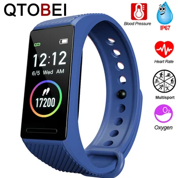 

Fitness Bracelet Tracker Band Ip67 Waterproof Smart Bracelet Blood Pressure Heart Rate Monitor Smart Wristband For Android IOS