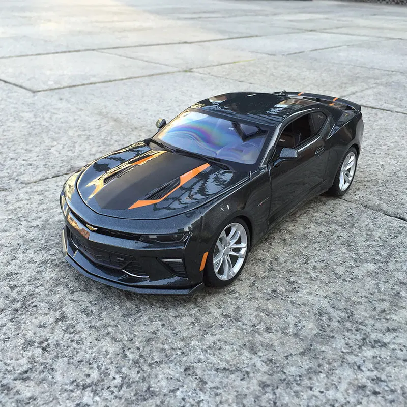 Maisto 1:18 2017 Chevrolet Camaro автомобильные брелок для автомобильных ключей имитационная