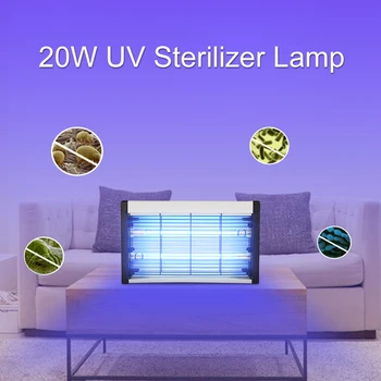 

20W UV Sterili-zation Light Lamp with Ozone Hanging Canteen Kindergarten Hospital Deodorant Ger-micidal Lamp UV ste-rilizer lamp