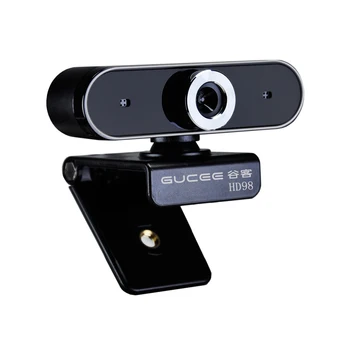 

GUCEE USB Webcam HD98 12 Million Pixel Web Camera Video Chat Recording Built-in Microphone USB Web Cam for home pc Laptop
