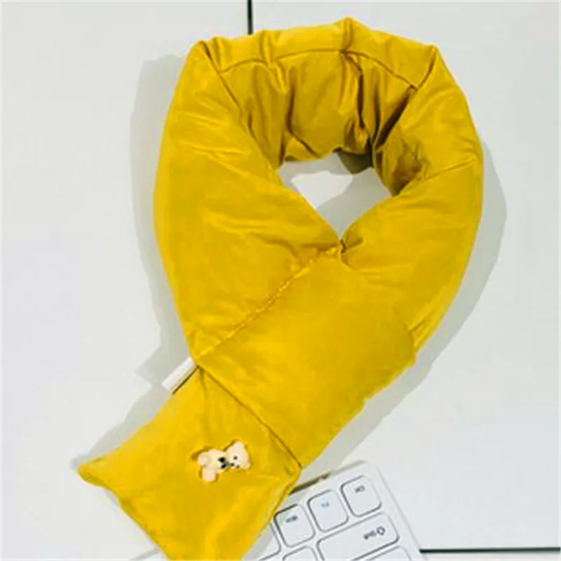 1070-yellow Детский шарф, зимний детский нагрудник, сохраняющий тепло, зимний детский воротник, милые для мальчиков и девочек, детский осенне-зимний 1070 - Цвет: 1070-yellow