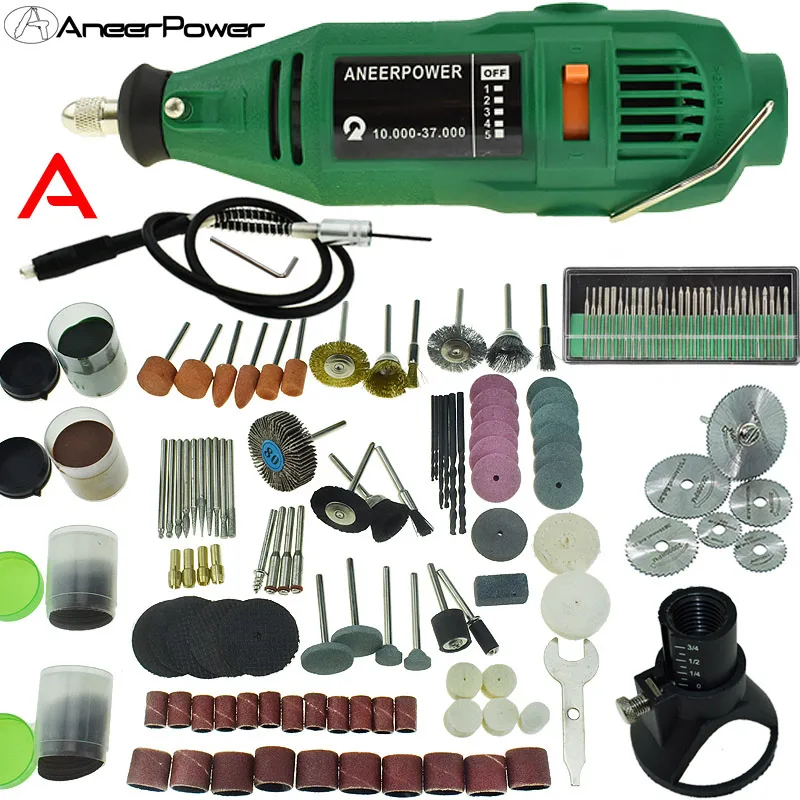 

180W Electric Grinder Mini Toolr Engraving Mini Drill Tools Electric Pen DIY Engraving Polisher Electric Multifunction Set