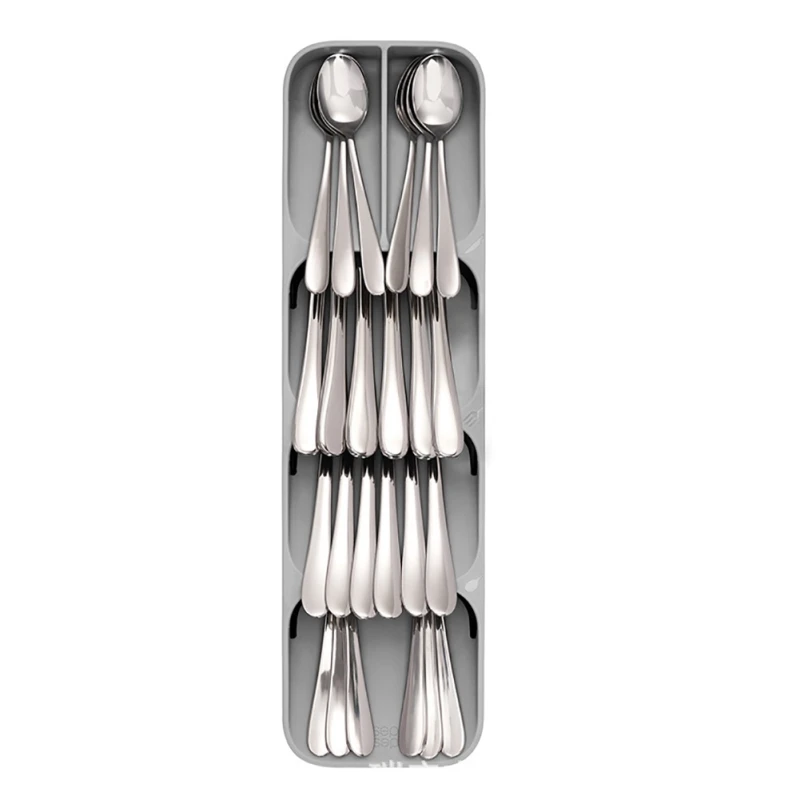 

Creative Eco-Friendly Kitchen Drawer Organizer Tray Spoon Knife Fork Cutlery Separation Finishing Storage Box Cutlery Organizer
