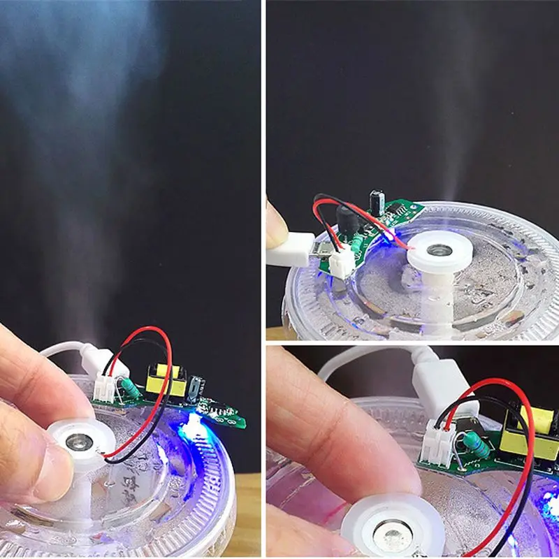 USB мини увлажнитель DIY наборы тумана и драйвер монтажная плата Fogger распылитель пленки распылитель лист мини осциллирующая пластина