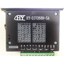 Драйвер шагового двигателя контроллер гравировальный станок с ЧПУ HY-DIV268N-5A шаговый двигатель 12~ 48 В