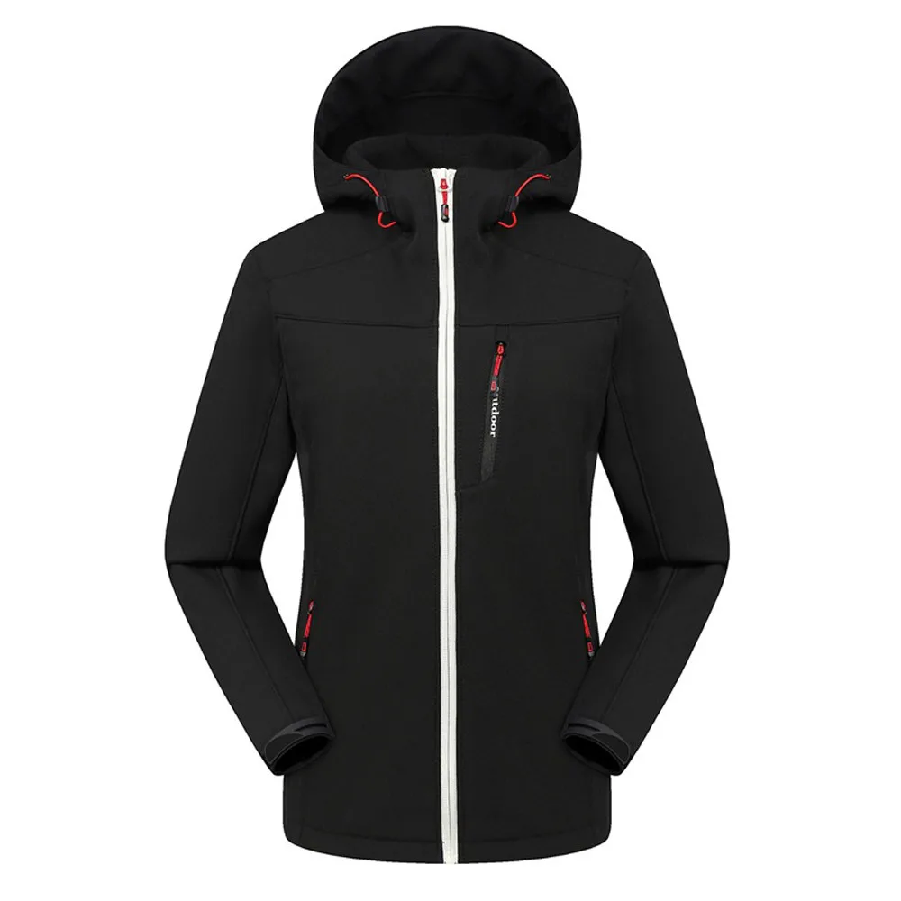 Женская уличная мягкая куртка, верхняя одежда для бега, рыбалки, кемпинга, куртка, спортивное пальто, ветровка, Осень-зима, Походное пальто