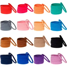 Эластичная нейлоновая лента для волос в европейском и американском стиле, Детские аксессуары для волос, головная повязка для детей «сделай сам»