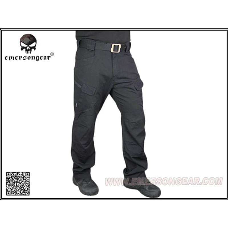 Распродажа emersongear городские тактические брюки мужские уличные спортивные брюки Duty Urban черный цвет - Цвет: BK