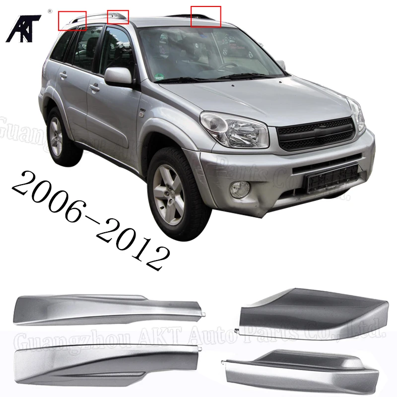 

Крыша багажника на крышу, наконечник крыши для: Toyota RAV4 RAV 4 XA30 2006 2007 2008 2009 2010 2011 серебристого цвета 4 шт./лот