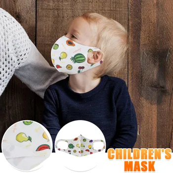 

5 pcs Child Facemask Face Mask Cloth Reusable Face Shield Breathable Mouth Caps Mouth Mask Washable mondmasker
