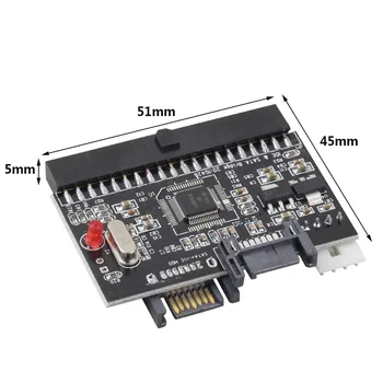 

2 In 1 IDE to SATA/SATA to IDE Adapter Converter Support Serial ATA @M23