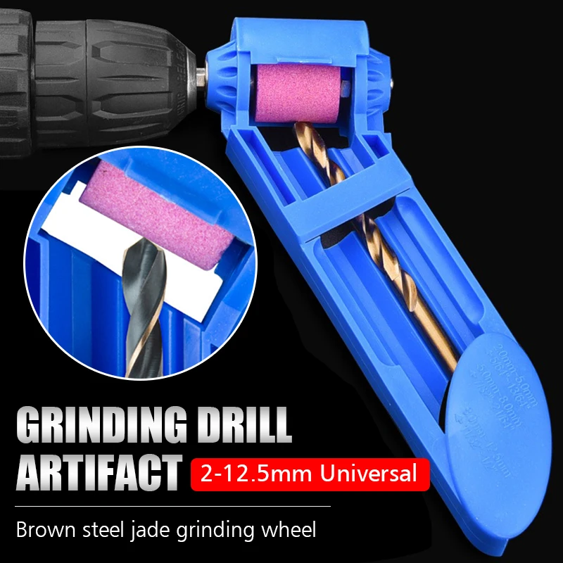 Cheapest Drill bit sharpener 2 12.5mm Portable Corundum Grinding Wheel