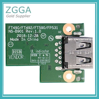 

Original Notebook Sub Card Board For Lenovo Thinkpad T490 T590 P43S P53S Laptop USB Board NS-B901 02HK995