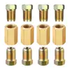 Brake Fittings Brass Inverted Flare Union & COMPRESSION FITTING 12 pcs S4M4 ► Photo 1/6