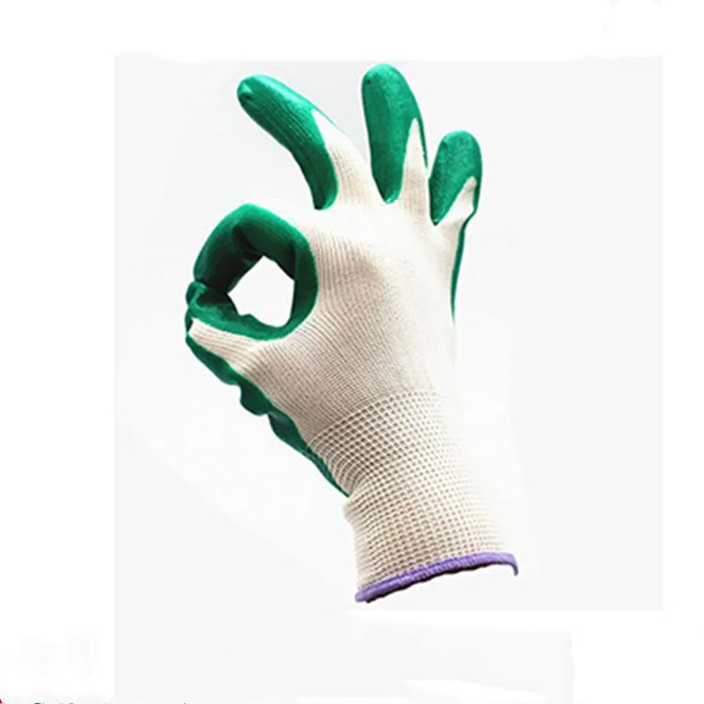 High Quality Work Gloves Safety Equipment Man Driving Glove Mining Safety Wear Resistant Rubber Gloves