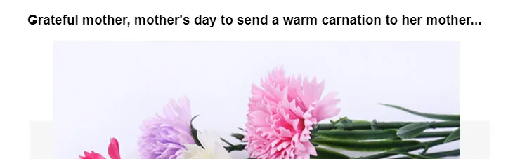 1 шт подарок на день матери День учителя день благодарения карта Гвоздика цветок Моделирование Роза Мыло букет цветов Упаковка