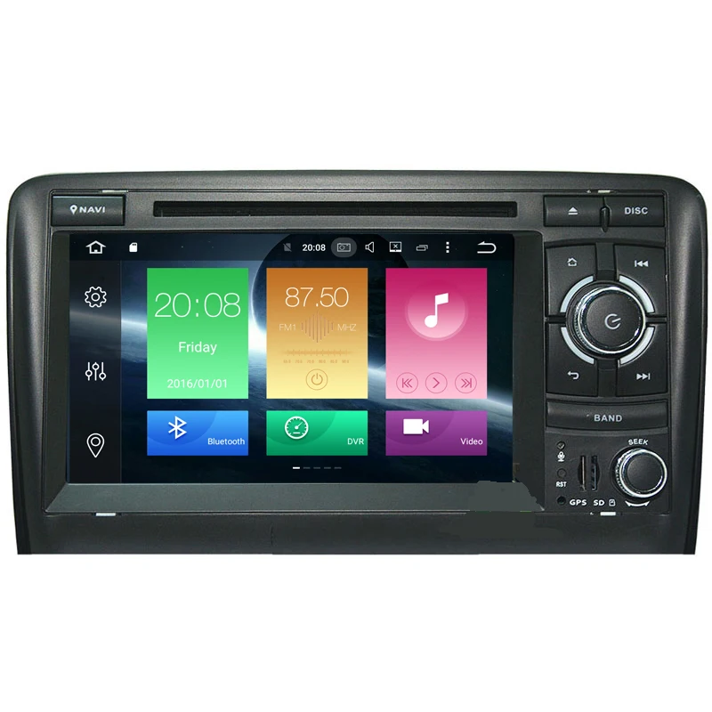 Sale Android 9.0 Car dvd player GPS Navigation RADIO 6 CORES for audi A4 S4 seat CARPLAY DSP IPS PX6 navigation stereo auto media 0