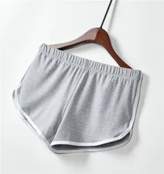 Heavywood Men's Pajama Sleep Shorts Cotton Large Size Pajamas Underpants Side Split Shorts Solid Loose Man Home Underwear Boxers