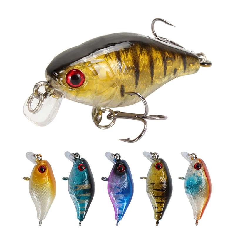 1 шт. Рыболовная Приманка Crankbait искусственная жесткая рукоятка приманка Троллинг