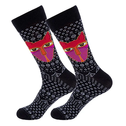 8 UG Новые хип-хоп хлопковые мужские носки Harajuku Happy Funny Poop таблетки инопланетянин гребень платье носки для мужчин Свадьба Рождественский подарок - Цвет: 8